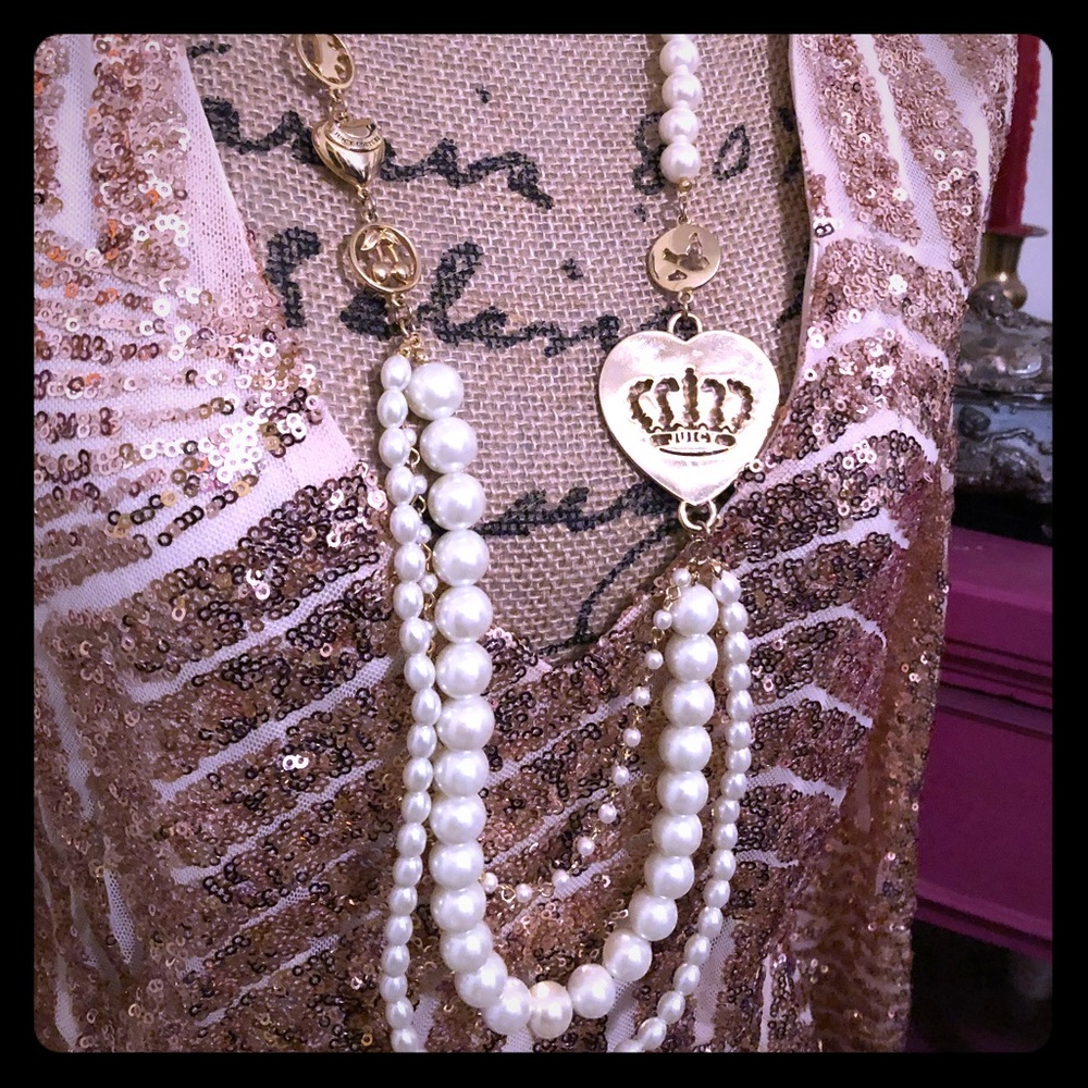♥️SALE♥️Juicy Couture long multi-strand necklace
